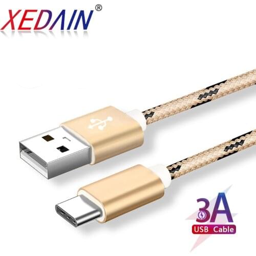 USB Type C Cable-for Xiaomi Redmi Note 7 Mi 9 Fast Charging Data Sync USB Cable for Samsung Galaxy S9 Oneplus 6t Phone