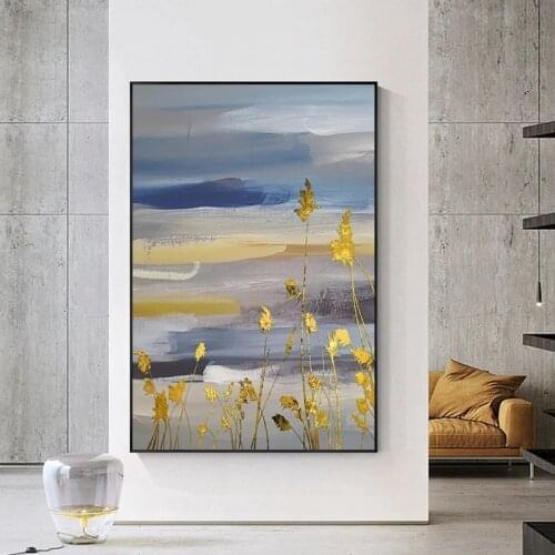 Modern Abstract Landscape Canvas Painting Posters and Prints Wall Art Pictures for Living Room Home Decor Cuadros