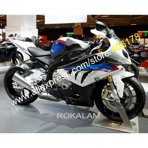White Blue Black For BMW S1000RR S 1000 RR S 1000RR S1000 RR 2010-2014 Bodywork Fairings Kit (Injection Molding)
