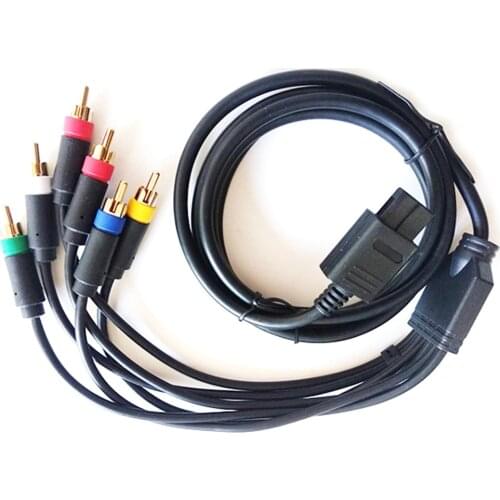 1pc RGB/RGBS Composite Cable Cord for SFC N64 for NGC Game Console Accessories Multifunctional Replacement Cable