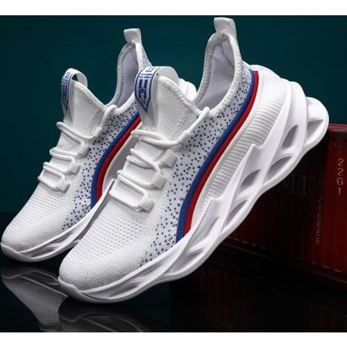 2020 New Casual Shoes Men Fashion Mesh Shoes Basket Homme Chunky Men Walking Platform Sneakers Big Size 45 46 Mesh Footwear