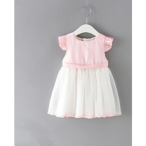 Baby Girls Clothes Girls Wedding Pageant Dress Infant Princess Birthday Party Dress Newborn Christening Ball Gowns 0-2Y