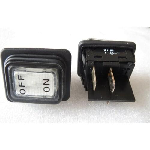 Original New 100% 1935 waterproof and dust rocker switch 4pin 2gear rocker power switch 10A24V