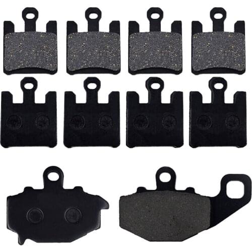 Motorcycle Front Rear Brake Pads for Kawasaki ZX6R ZX636 Ninja ZX 636 2003-2007 ZX 6RR ZX 600 2003-2006 ZX10R ZX 1000 2004-2007