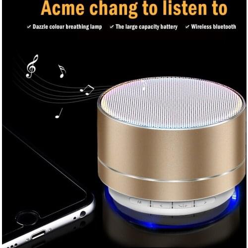 Mini Wireless Bluetooth-compatible 4.2 Speaker Stereo Music Audio Can Insert A Memory Card USB Speaker Audio Music Player