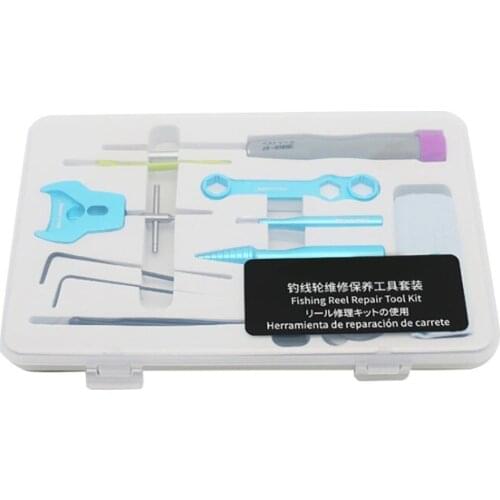 DIY Baitcasting Fishing Reel Material Repair Tools Combo Maintenance Kits Spool Dismantling Device Pin