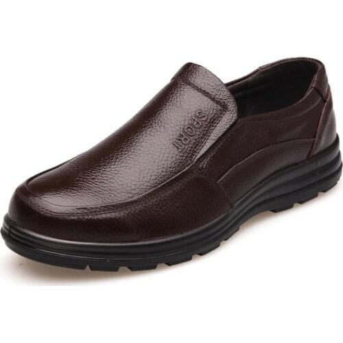 Business Luxury OXford Shoes Men Breathable Leather Shoes Rubber Formal Dress Shoes Male Office Party Wedding Shoes Mocassins