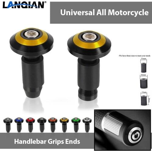For Suzuki VSTROM 1000 X GTA 1050 XT GSF 1200 1250 600 S 650 S N BANDIT Motorcycle Handle Bar End Cap Anti Vibration Silder Plug