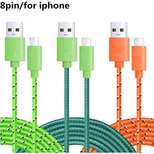 Charger Cable for Apple iPhone Xs Max XR X Data Wire for iphone 7 8 plus 6 6s Fast Charging for iphone 5 5s SE
