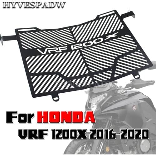 For HONDA VRF 1200X 2016-2020 VRF1200X VRF 1200 X Motorcycle Radiator Grille Cover Guard Stainless Steel Protection Protetor