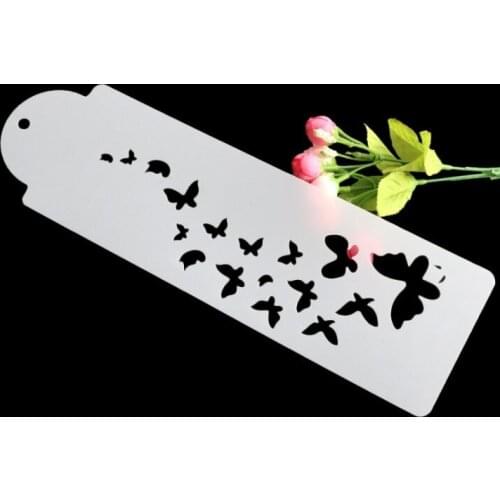 33*10cm Butterflies Stencils DIY Craft Painting Scrapbooking Stamping Embossing Album Paper Card Template