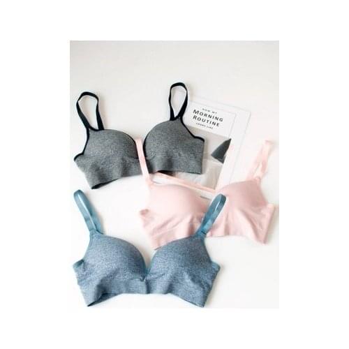 Seamless Bra Gather Adjustable Women Lingerie Super Push Up Bra Brassier Front Closure Cotton Bra