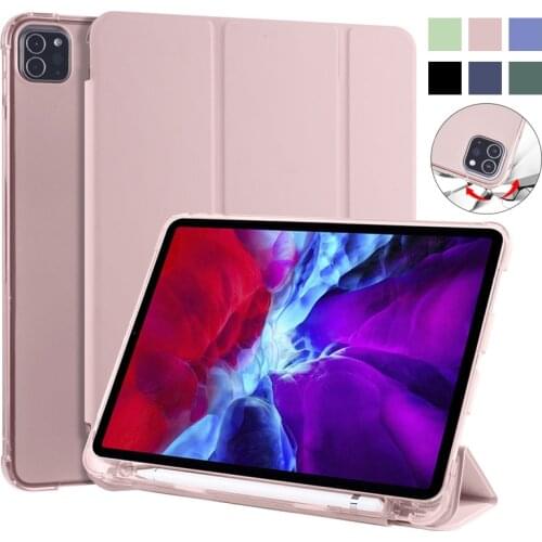 Coque For iPad Pro 11 2021 Case With Pencil Holder Folding Stand Smart Cover For Funda iPad Pro 11 Case 2021 2020