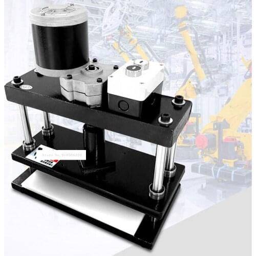 Electric Die Cutting Machine Leather Cutting Machine Die Stamping Machine Electric Cutting Sample Machine 220V/110V ( 390*160mm)