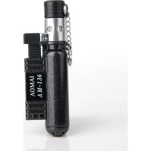 Circular Machine Straight Into The Lighter Creative Funny Small Spray Gun Welding Torch Lighter Smoking Accessories for Weed