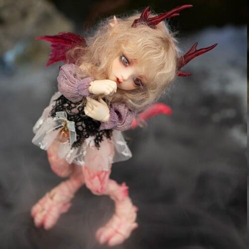 Fairyland Realfee Ena 1/7 Ena Dolls Dragon BJD Body Model Girls Boys Dolls eyes resin