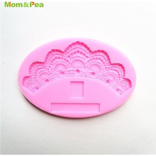 MPA2118 Swag Lace Shaped Silicone Mold Gum Paste Chocolate Ornamental Fondant Mould Cake Decoration Tools