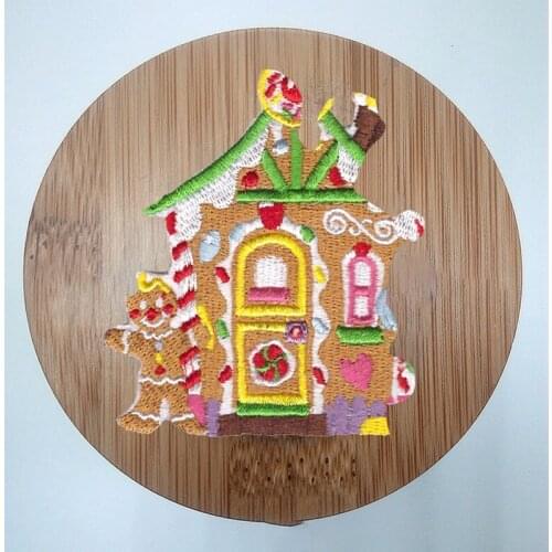 Christmas Style Patch for Clothing Iron on Embroidered Sew Applique Cute Patches Snowman Badge DIY Apparel Accessories