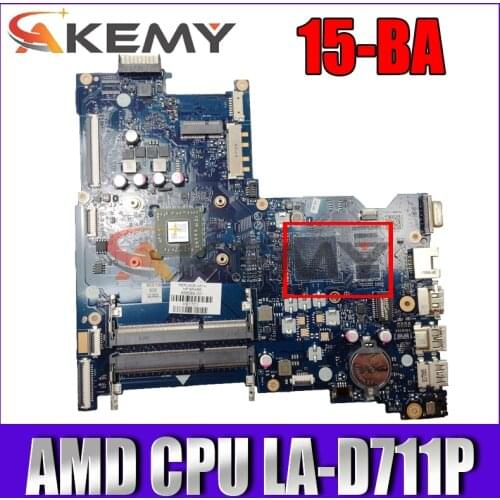 Original For Hp 255 G5 15-BA SERIES Laptop Motherboard 860354-601 858588-601 BDL51 LA-D711P DDR3 MB 100% Tested Fast Ship