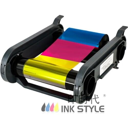 R5H004NAA ymcKO Half Panel Color Ribbon 400prints use in Evolis Primacy Zenius Duplex Card Printer