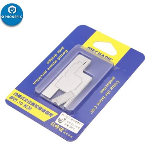 Mechanic IPX 3D Steel Net Groove Mesh Reballing Stencil Templatefor iPhone XS MAX Layered Welding BGA Reball Stencil