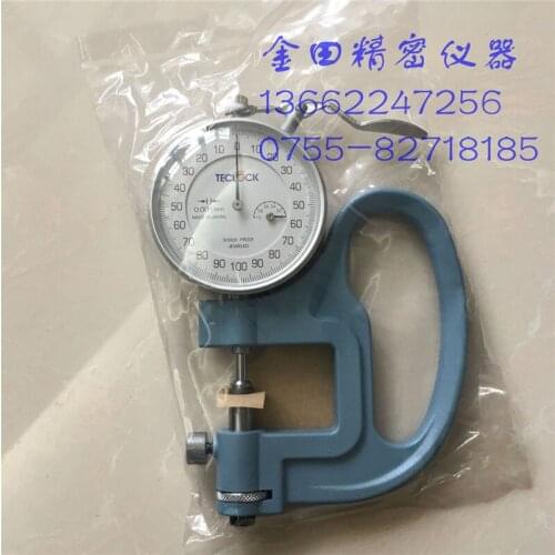 TECLOCK Thickness Gauge SM-1201 Dial Indicator SM-1201L Thick and Thin Table 0-10/0.001MM