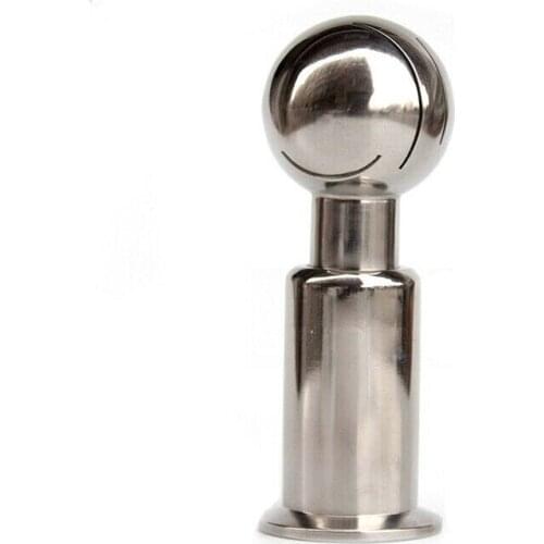 1.5" Tri Clamp SUS304 Rotary Spray Cleaning Ball For CIP Tank Homebrew Beer