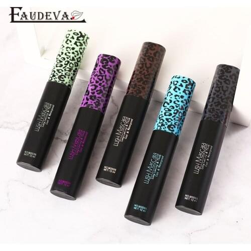 5 colors Long-Lasting Mascara for Eyelash Makeup Tools Waterproof Long-Lasting Eye lash Mascara Natural Fast-dry Eyes Cosmetics