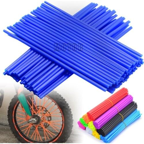 Universal Mototrcycle Dirt Bike Wheel Spoke Skins Enduro Off Road Rim For Honda XR CRM CR CRF SL 125 250 230 400 450 R AR X F L