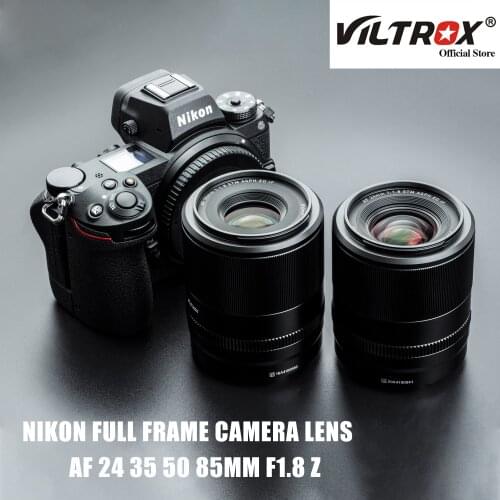 Viltrox 24mm 35mm F1.8 Auto Focus Full Frame Wide Angle Prime Lens Large Aperture for Nikon Z Mount Camera Lens Z6II Z7 Z50 Zfc