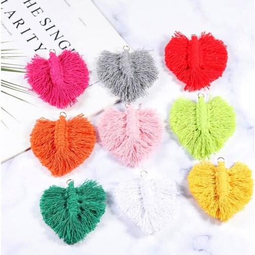 2020 New Design Bohemian Style Leaf Shape Tassel For Women Fashion Fishbone Boho Female Dangle Drop Earrings DIY Accessories