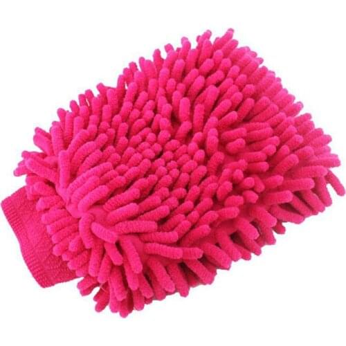 1 piece microfiber car cleaning sticky chenille window glass cleaning car home cleaning cloth soft wash towel gloves cleaning to