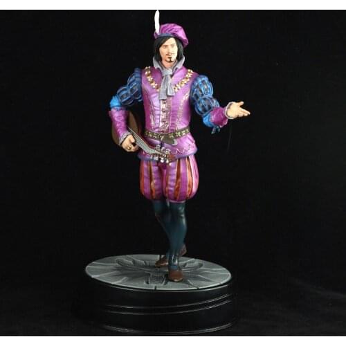 24cm Wizard Hunting Geralt Game Character Dandrien Model Toy Action Figure Collectible Gift