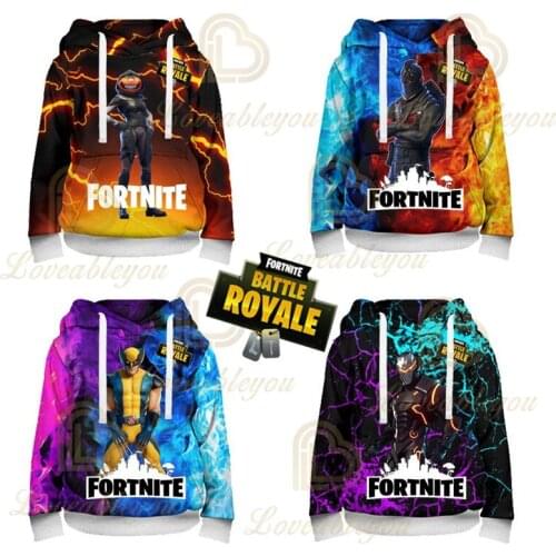 Battle Royale Fortnite Sudaderas Victory 3D Hoodie 2021 NEW DESIGN Kids Tops Girls Boys Clothes Harajuku Children Sweatshirt