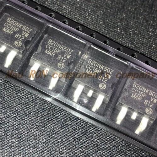 5PCS/LOT B20NK50Z STB20NK50Z TO-263 MOS FET 17A / 500V N-Channel SMD