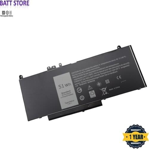 New G5M10(7.4V 51Wh )Laptop Battery 15.6 inch Compatible with Dell Latitude E5450 E5550 Series Notebo