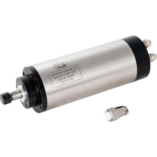 Grinding machine tool accessories ER16 80 1.5KW water-cooled spindle motor