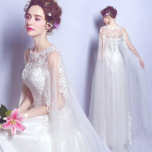 Free shipping white fairy lady girl women princess bridesmaid banquet party wedding bridal dress gown