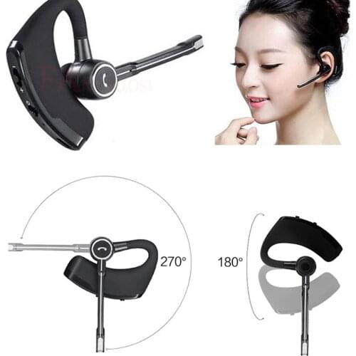 Wireless Bluetooth Headset With Mic Car Bluetooth earphone For Driving/Business/Office/Workout/Riding/Trucker headphones elari