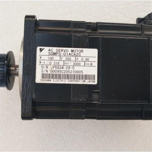 Used Tested Working SGMPS-01ACA2C AC SERVO MOTOR