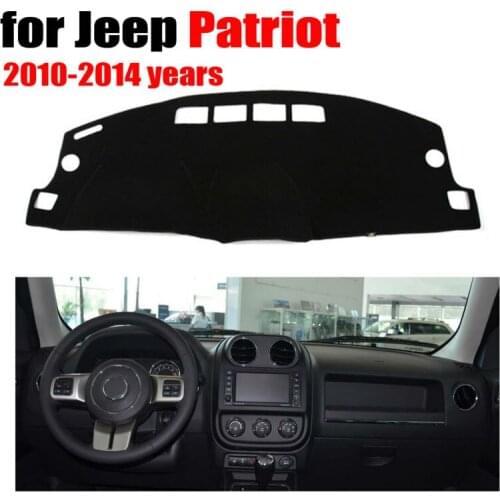 Car dashboard covers mat for Jeep Patriot 2010-2014 years Left hand drive dashmat pad dash cover auto dashboard accessories