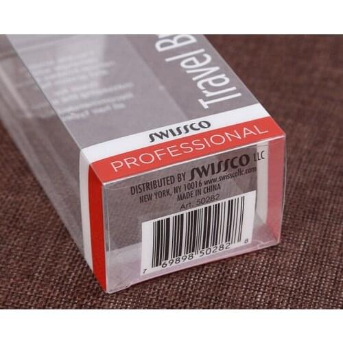 UV Protected colored plastic boxes Custom durable clear pvc perfume box packaging manufacturers ---DH40105