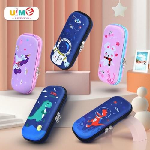 Children cartoon cute pupil pencil storage box stationery box pencil case pen case drop resistant childrens learning gift