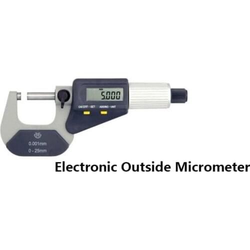 Electronic Outside Micrometers 0-25-50-75-100*0.001 Double Function Keys digital caliper