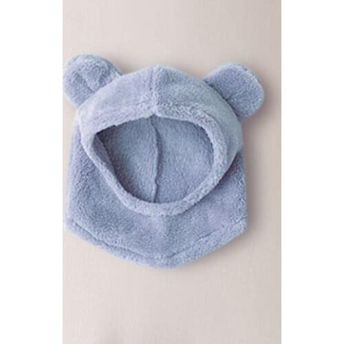 Ins Baby Warm Hats For Boys And Girls With Ears 2021 Autumn Cute Cap Children Accessories 2-6 Years Old Korean Style Toddler Hat