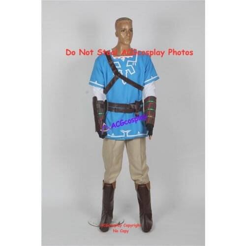 Breath of the wild link cosplay costume include boots covers acgcosplay