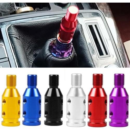 M10x1.5mm Universal Aluminum Gear Shift Knob Shifter Adapter For Non Threaded Shifters For BMW Mini