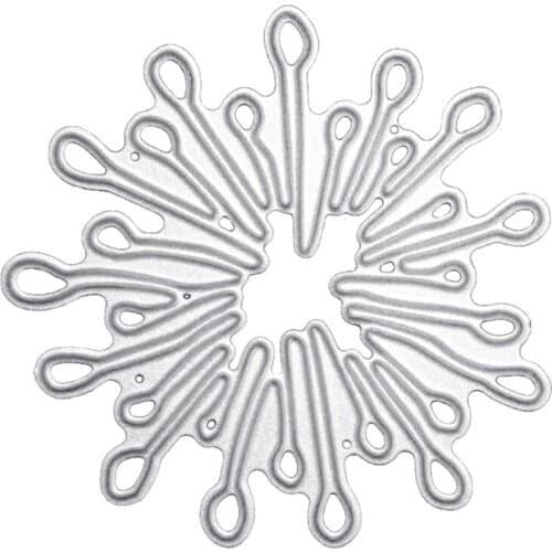 M76D Fireworks Metal Cutting Dies Stencil DIY Scrapbooking Album Paper Card Template