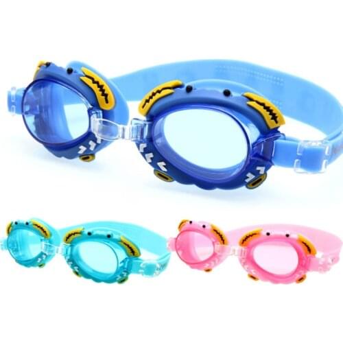 Swimming Glasses Children Waterproof kids Crab Cartoon Arena Natacion Anti Fog Swim Eyewear Professional Goggles