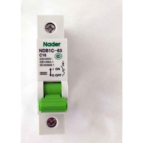 Original new 100% air switch NDB1C-63 1P 16A 50A 100A 125A household miniature circuit breaker